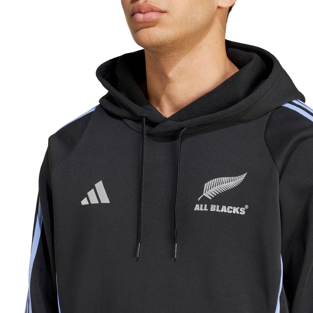 All Blacks Rugby Hoodie Herren Blue Spark